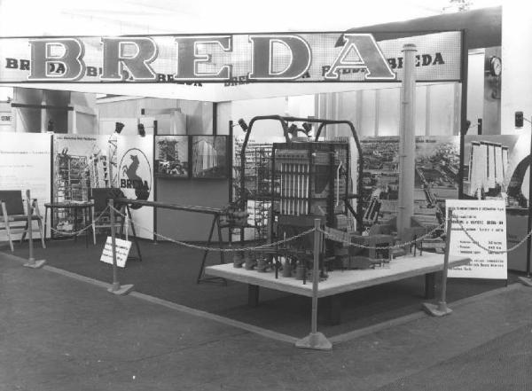 Milano - Mostra della termotecnica del 1962 - Stand della Breda
