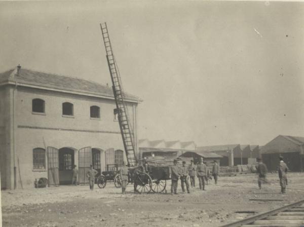 Sesto San Giovanni - Società italiana Ernesto Breda per costruzioni meccaniche (Sieb) - Caserma dei vigili del fuoco