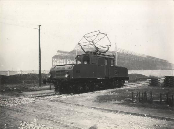 Ernesto Breda (Società) - Locomotiva elettrica MCU 154 per la Società Mediterranea Centrale Umbra (MCU)