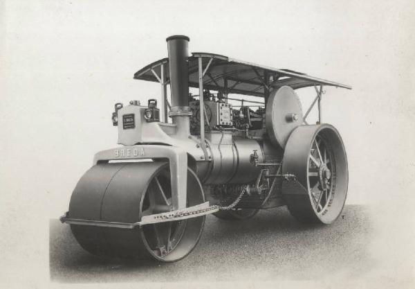 Ernesto Breda (Società) - Compressore stradale a vapore da 14 tonnellate