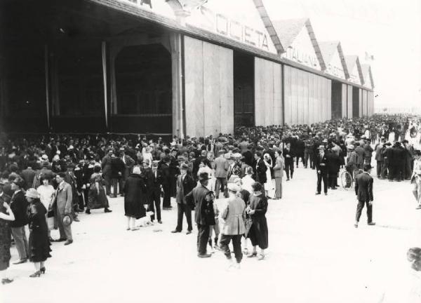 Sesto San Giovanni, Cinisello Balsamo, Bresso  - Manifestazione aviatoria "Coppa Baracca" del 1925 - Partecipanti