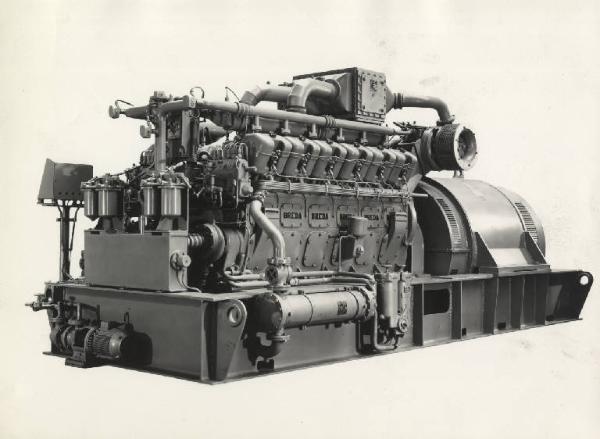 Ernesto Breda (Società) - Gruppo elettrogeno con motore D29SS12V