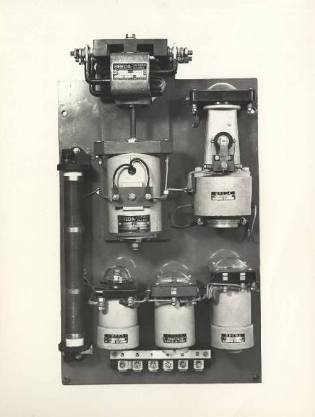 Ernesto Breda (Società) - Apparecchiature elettriche per locomotive