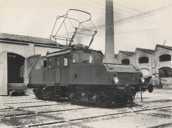 Ernesto Breda (Società) - Locomotiva elettrica MCU 103 per la Ferrovia Centrale Umbra (MCU)