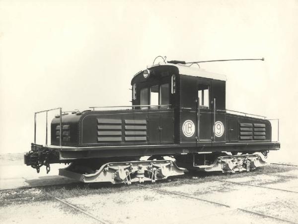 Ernesto Breda (Società) - Locomotiva elettrica per la Società "Ferrocaril Ingles" del Perù