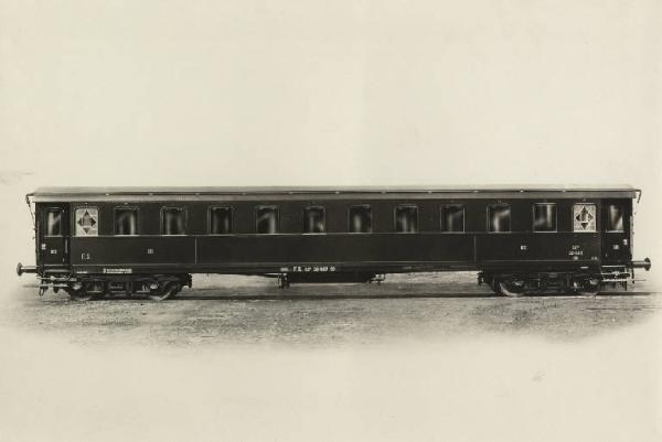 Ernesto Breda (Società) - Carrozza ferroviaria Clz 30.687 di terza classe per le Ferrovie dello Stato (FS)