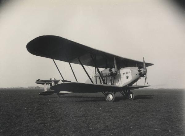 Ernesto Breda (Società) - Aereo biplano Breda A.1