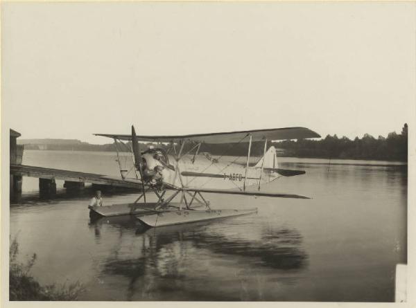 Ernesto Breda (Società) - Aereo biplano monomotore idrovolante I-ABFG tipo Breda Ba.25-I