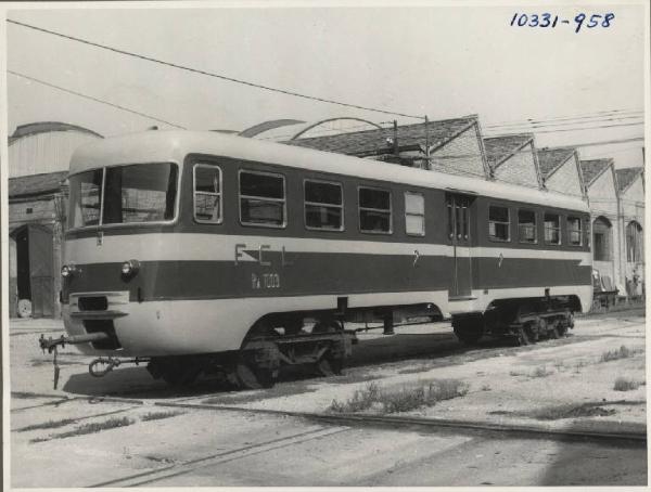 Ernesto Breda (Società) - Rimorchiata Ra 1009 per la Società Mediterranea per le Ferrovie Calabro Lucane (MCL)