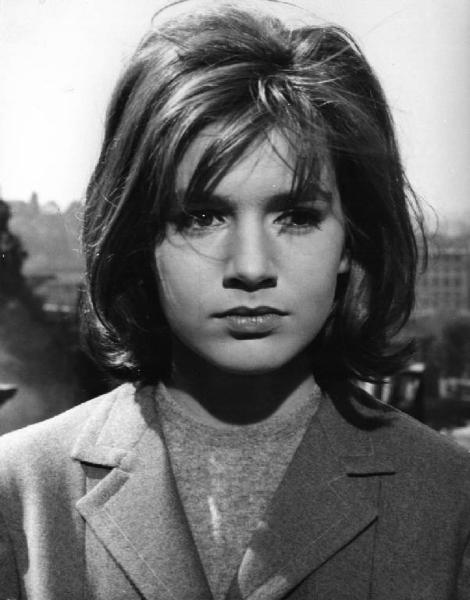 Scena del film "I dolci inganni" - Regia Alberto Lattuada - 1960 - L'attrice Catherine Spaak