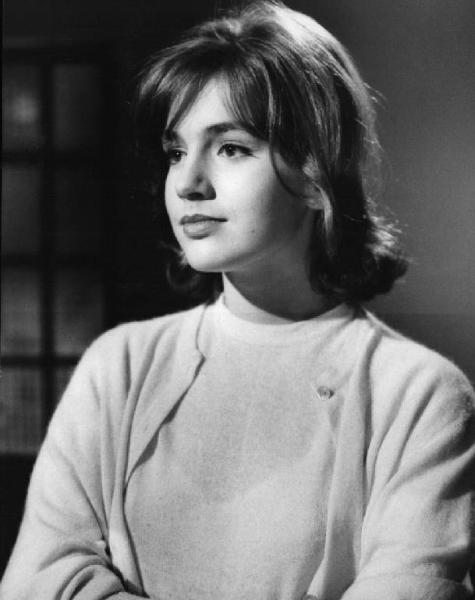 Scena del film "I dolci inganni" - Regia Alberto Lattuada - 1960 - L'attrice Catherine Spaak