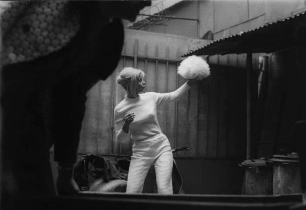 Scena del film "Don Giovanni in Sicilia" - Regia Alberto Lattuada - 1967 - L'attrice Ewa Aulin