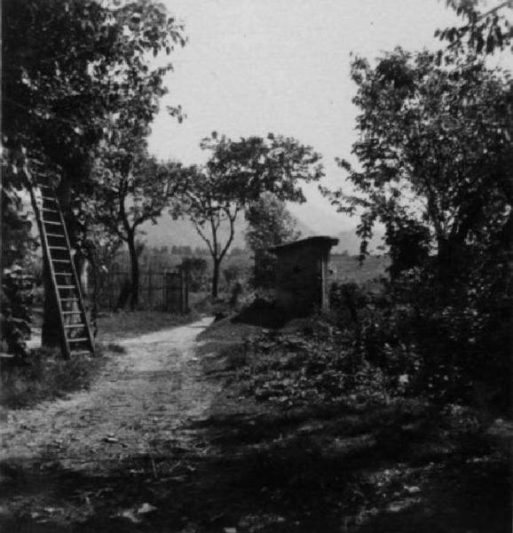 Scena del film "Giacomo l'idealista" - Regia Alberto Lattuada - 1943 - Set del film