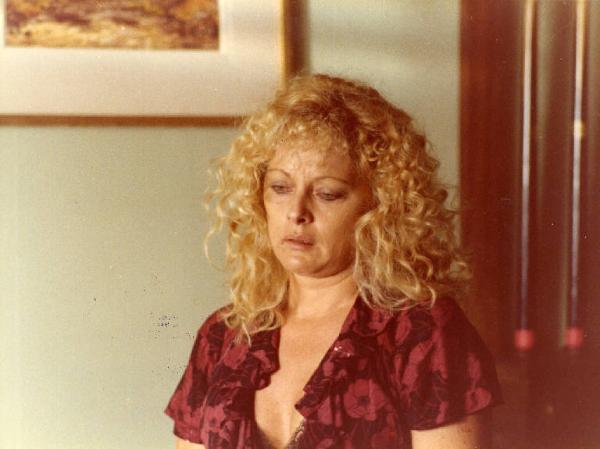 Scena del film "La cicala" - Regia Alberto Lattuada - 1980 - L'attrice Virna Lisi