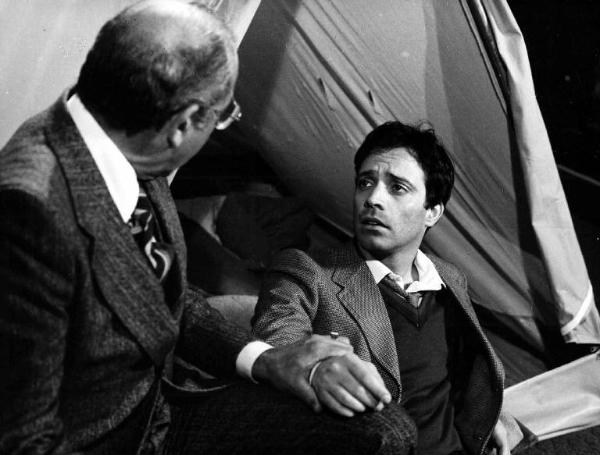 Scena del film "Le braghe del padrone" - Flavio Mogherini - 1978 - L'attore Enrico Montesano