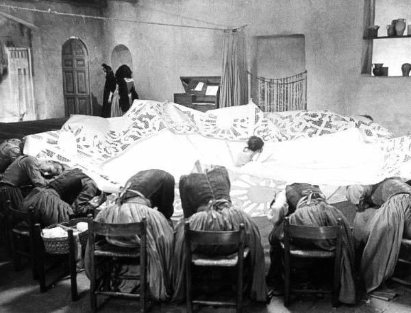 Scena del film "Il Casanova di Federico Fellini" - Regia Federico Fellini - 1976 - Attori non identificati
