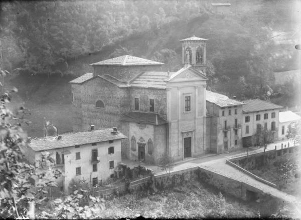 Olmo al Brembo. Antica chiesa parrocchiale di Sant'Antonio abate