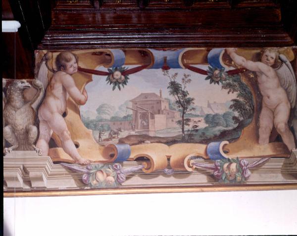 Villa Gallia / Salone d'onore / Dipinto murale