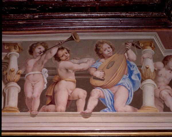 Villa Gallia / Sala dei putti / Dipinto murale