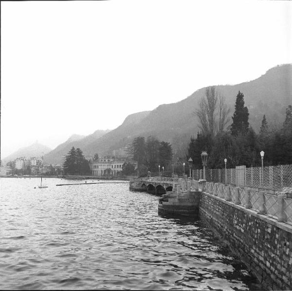 Villa Saporiti vista dal lungolago