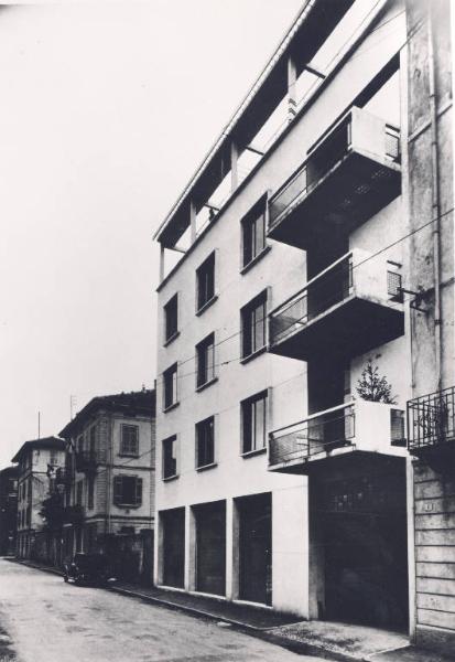 Casa Pedraglio / Veduta del fronte