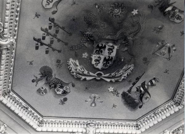 Villa Olmo / Decorazione del soffitto dell'atrio