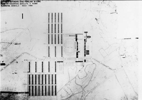 Progetto per un quartiere operaio satellite a Rebbio