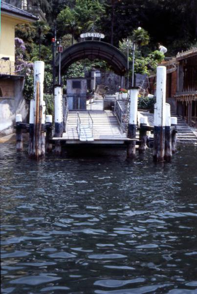 Pontile del porto di Blevio