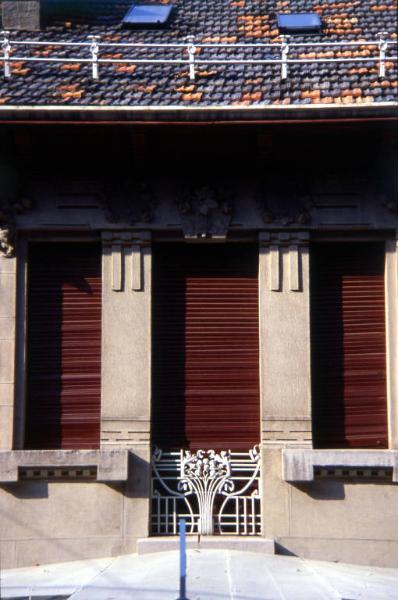 Villa Giuliani / Particolare della facciata