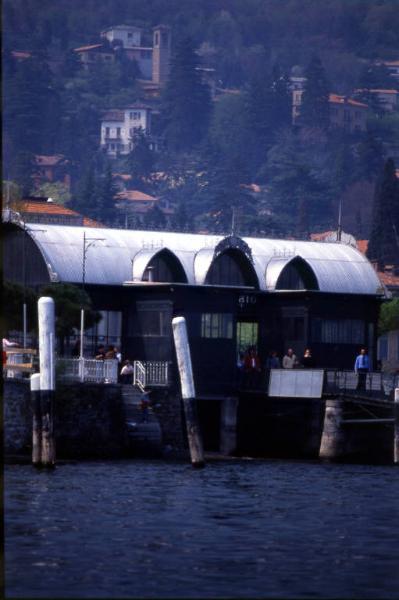 Pontile della navigazione lariana / Retro della struttura di ingresso