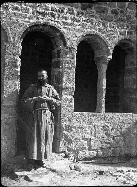 Ritratto maschile - Giovane frate della Divina Provvidenza - Ponte Nizza - Eremo di S. Alberto di Butrio