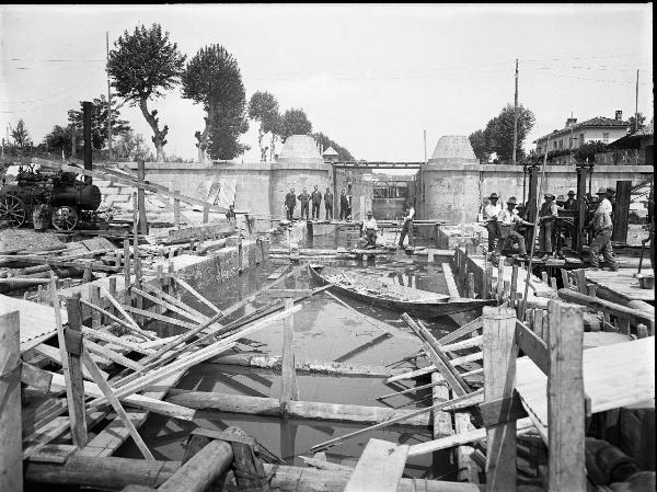 Pavia - Viale Venezia, via Cesare Correnti - Naviglio - Confluente - lavori