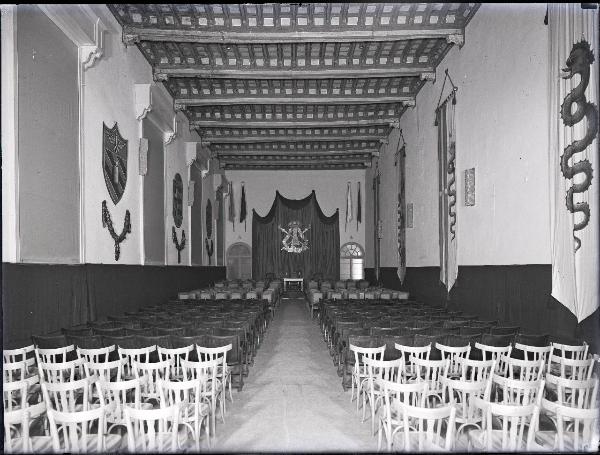 Pavia - Università degli Studi - Palazzo Centrale - Aula del Quattrocento - interno