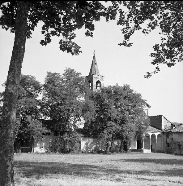 Mortara, Casoni S. Albino (Pv) - abbazia - Sant'Albino - facciata