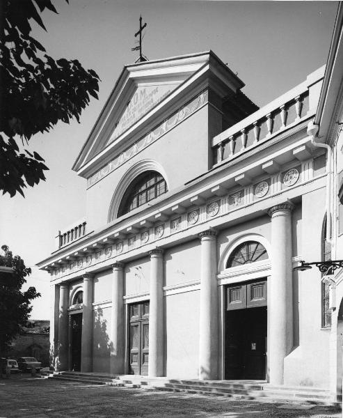 Frascarolo (Pv) - chiesa - Chiesa di S. Maria Vergine Assunta e S. Vitale Martire - esterno - facciata
