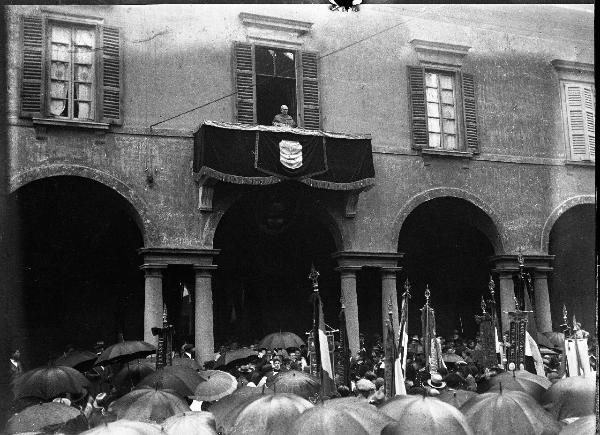 Pavia - palazzo - Vescovado - vescovo Giuseppe Ballerini