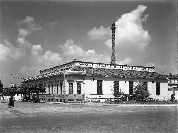 Pavia - piazza Dante - Fivre (Fabbrica Italiana Valvole Radio Elettriche) - Stabilimento