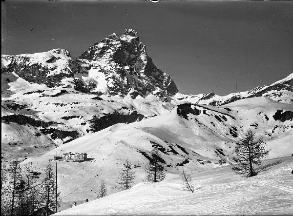 Cervinia (AOSTA) - Monte Cervino - Veduta d'assieme