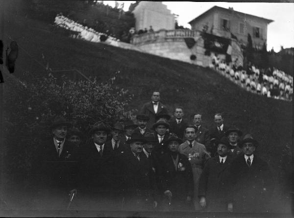 Casteggio (Pv) - Monumento ai caduti - visita principe Umberto II di Savoia