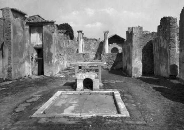 Sito archeologico - Pompei - Casa degli scienziati