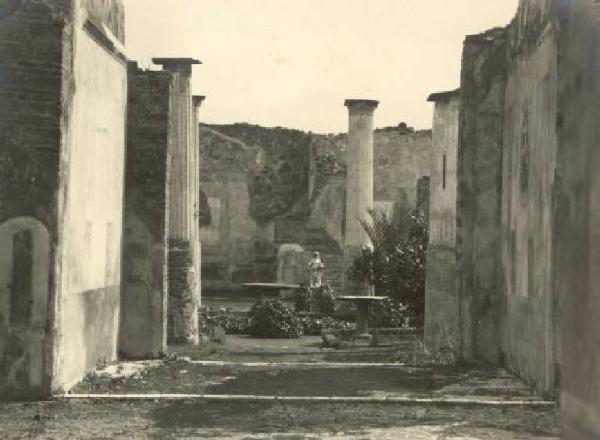 Sito archeologico - Pompei - Casa di Olconio Rufo - Giardino