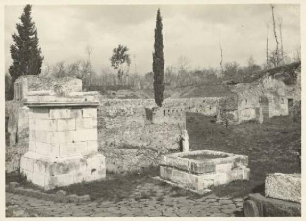 Sito archeologico - Pompei - Tombe romane