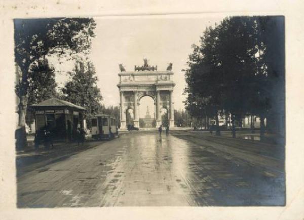 Milano - Arco della Pace e Castello Sforzesco