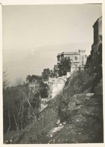 Castellammare di Stabia - Strada per Quisisana - Panorama