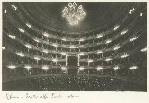 Milano - Teatro alla Scala - Interno