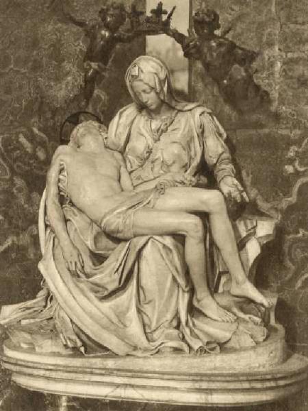 Scultura - La Pietà - Michelangelo Buonarroti - Città del Vaticano - Basilica di S. Pietro