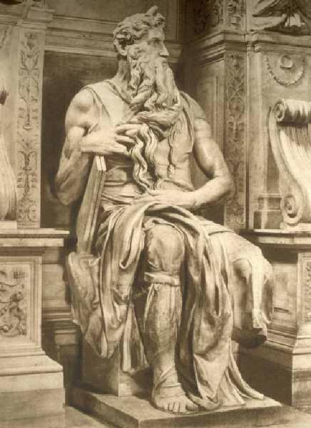 Scultura - Mosè - Michelangelo Buonarroti - Roma - Chiesa di S. Pietro in Vincoli