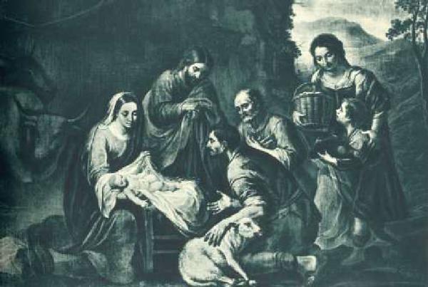 Dipinto - Adorazione dei Pastori - Bartolomé Esteban Murillo - Città del Vaticano - Pinacoteca Vaticana
