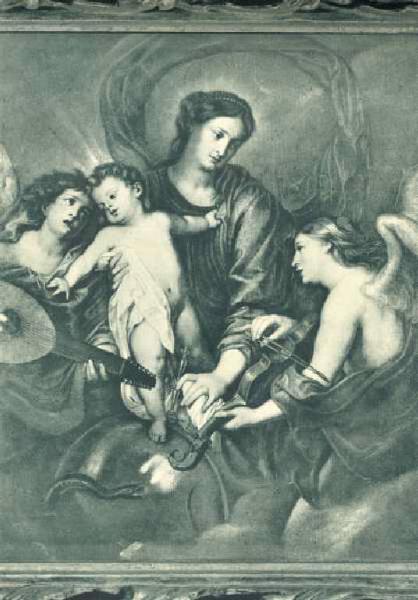 Dipinto - Sacra Famiglia - Anton Van Dyck - Roma - Galleria S. Luca