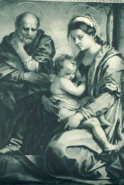 Dipinto - Sacra Famiglia - Andrea Del Sarto - Roma - Galleria Barberini